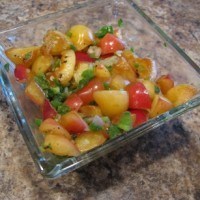 Even the Wrong Dippers Make this Cherry Salsa Taste Right