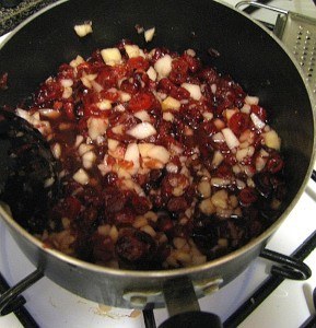 cranberry apple pear sauce