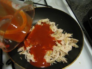 franks redhot over chicken