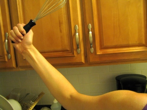 big muscles for the whisk