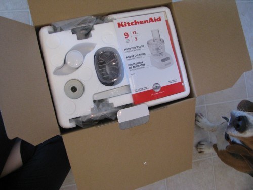 kitchenaid food processor box instructions