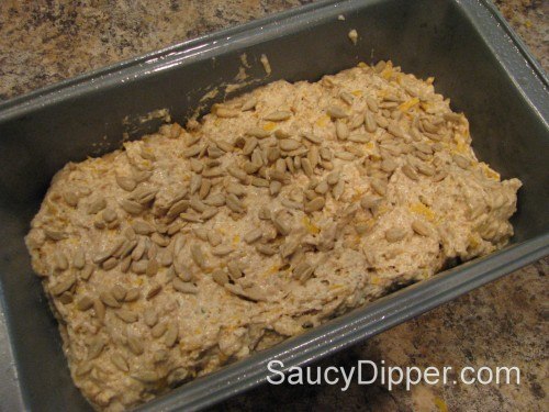 Cover with sunflower seeds if desired and bake 45-55 minutes at 375 Beer cheese bread sunflower seeds