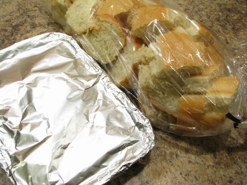 bread and dip to go
