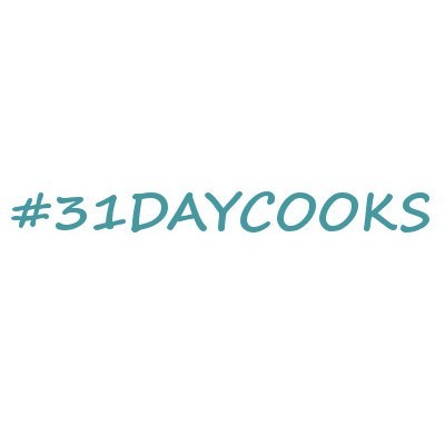 cook something new every day for 31 days