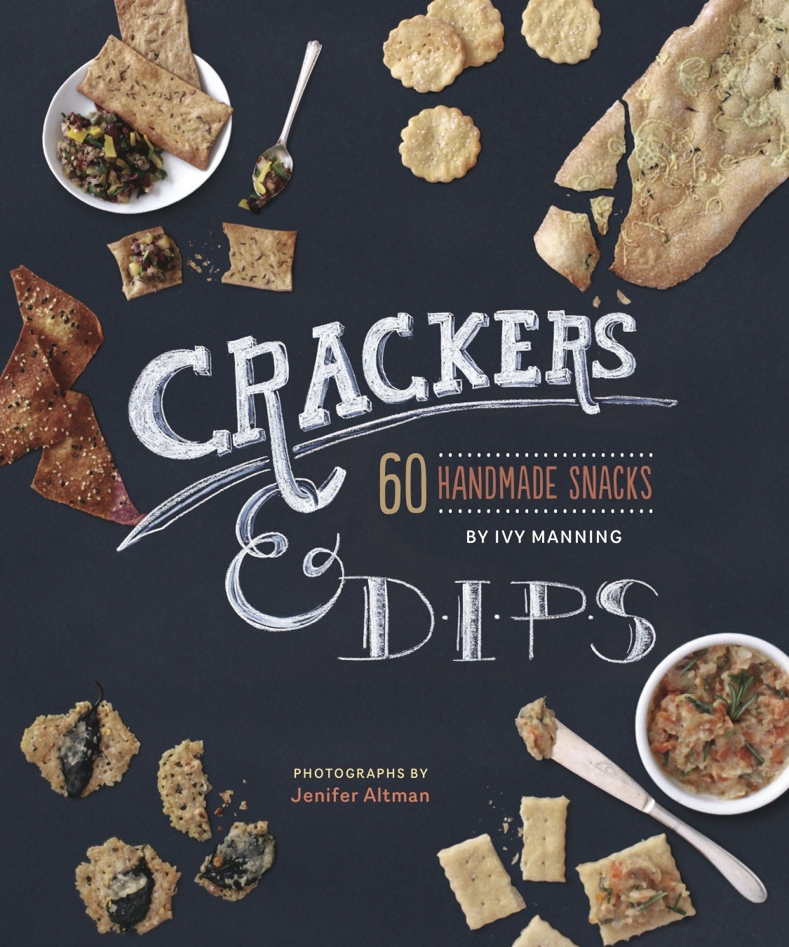 author of crackers & dips